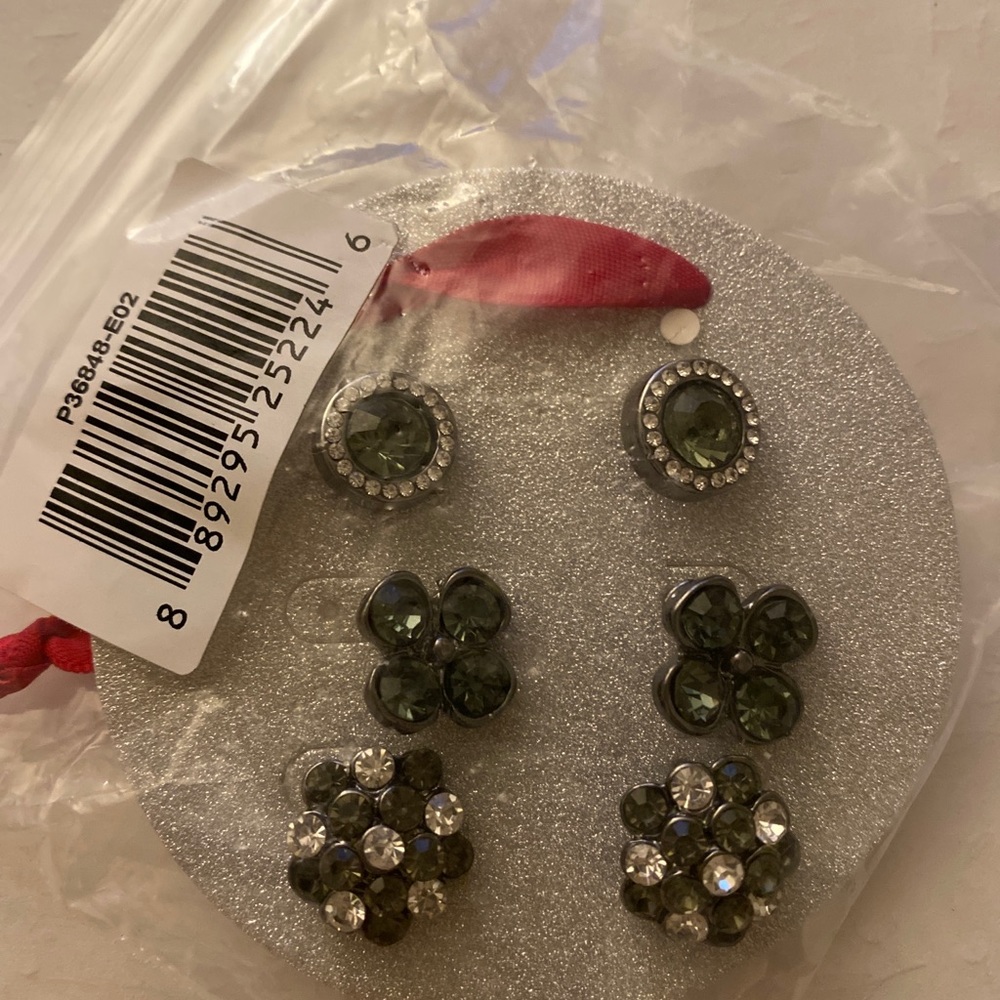 Kohl’s Gift Earrings Charcoal/Black